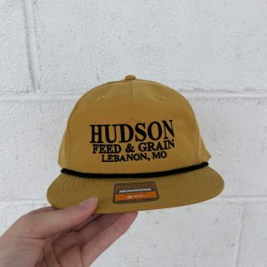 Hudson Hat Yellow and Black